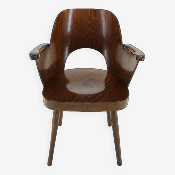 1960s oswald haerdtl chair by ton czechoslovakia, up to 12 pieces