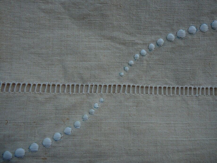 Sheet early 20th century Métis ivory with monogram