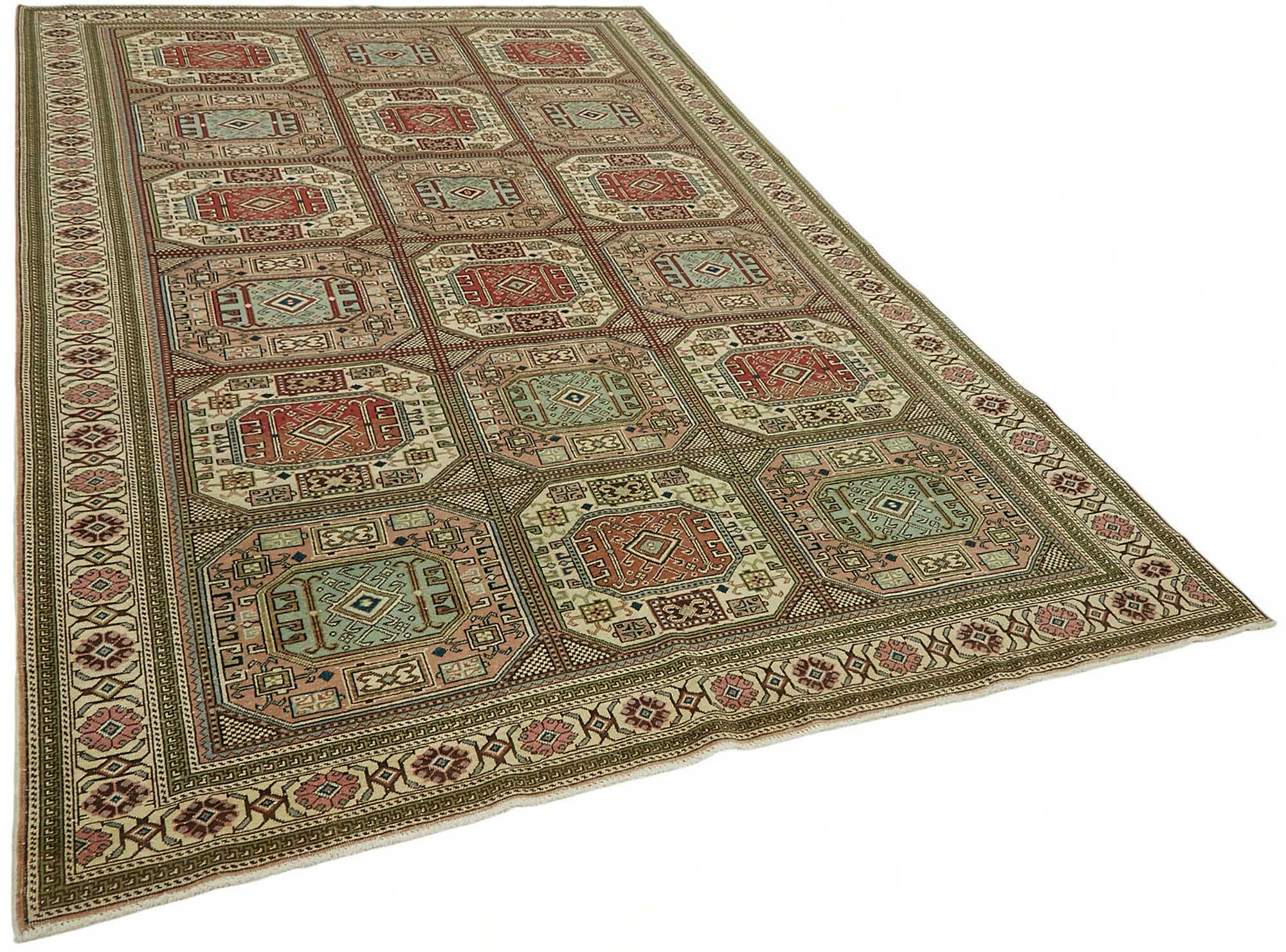 Turkish Wool Vintage Kayseri Rug 195 cm x 306 cm
