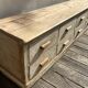 Very beautiful antique shop workbench with 8 drawers.