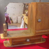 Old wall-mounted dressing table