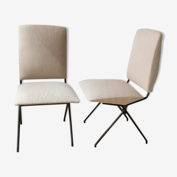 Pair of chairs André SIMARD