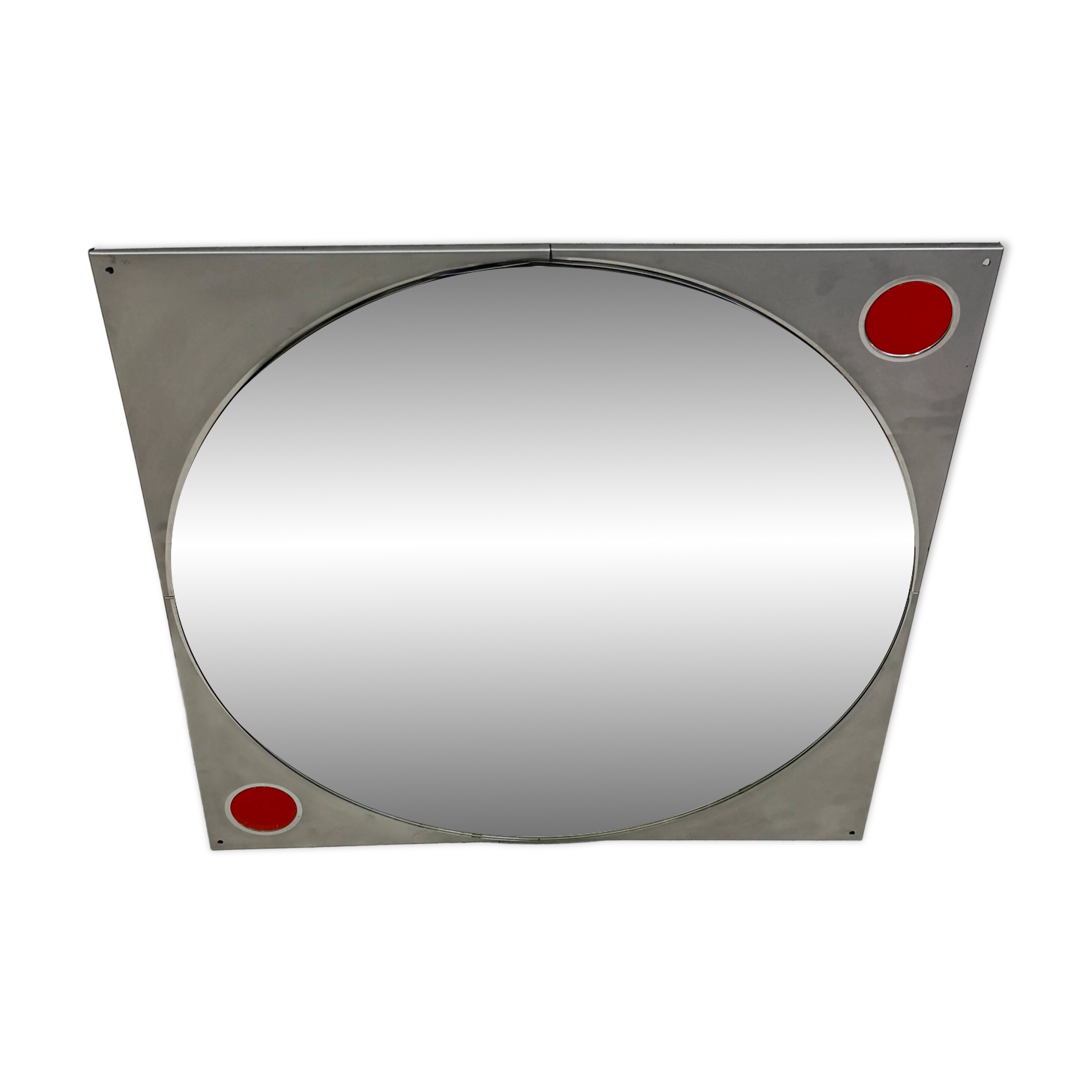 Grand miroir “Space Age” Italie — 1970s