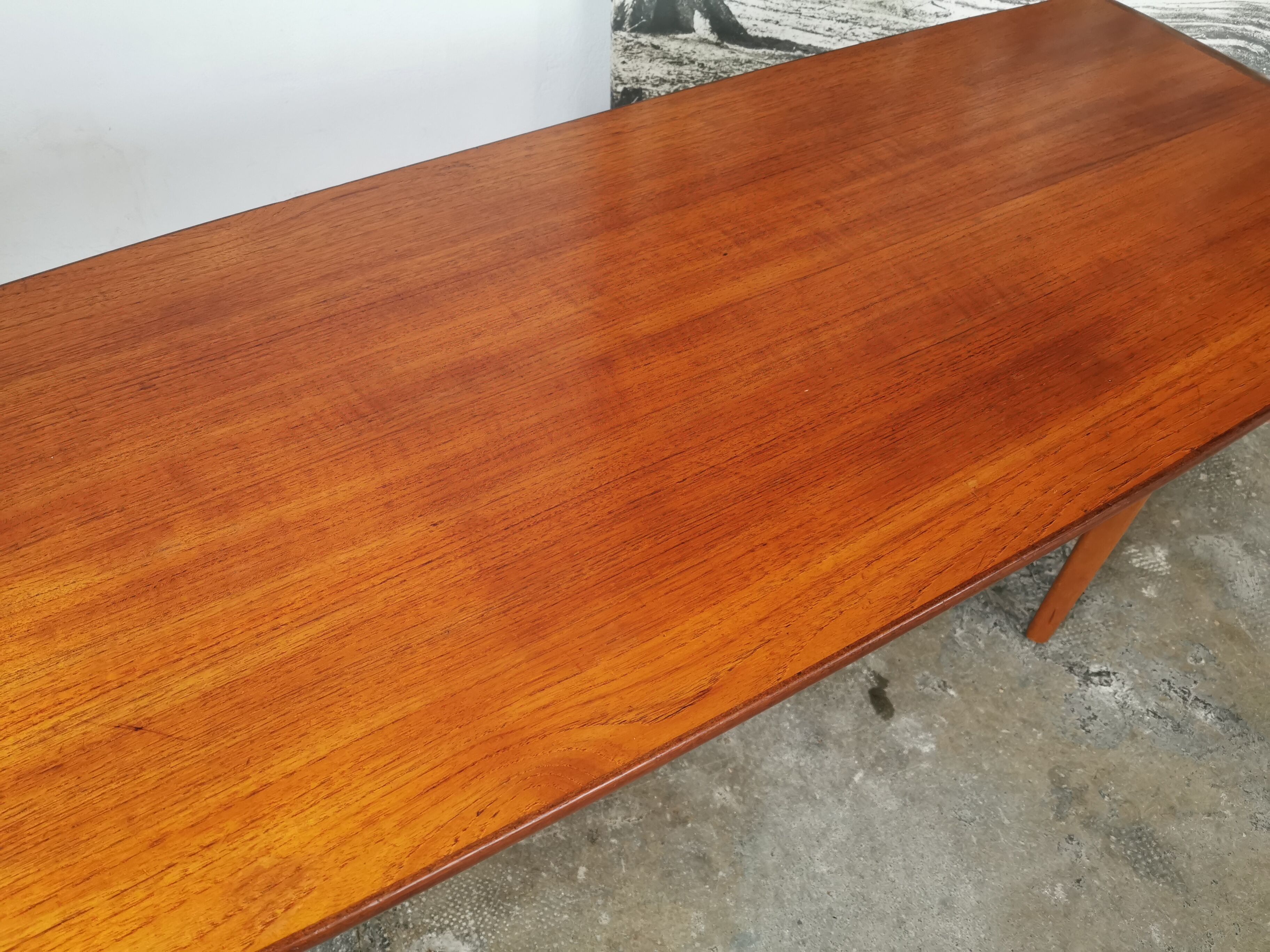 Scandinavian teak coffee table Alberts Tibro