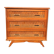 Vintage rattan chest of drawers