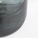 Scandinavian ashtray in 1970's moulded smoked glass