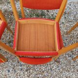 Chaises vintage style scandinave