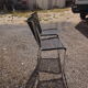 Pair of chairs scoubidou of the years 60