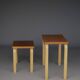 Nested tables model 88 by Alvar Aalto for Artek, 1960s. Set of 2.