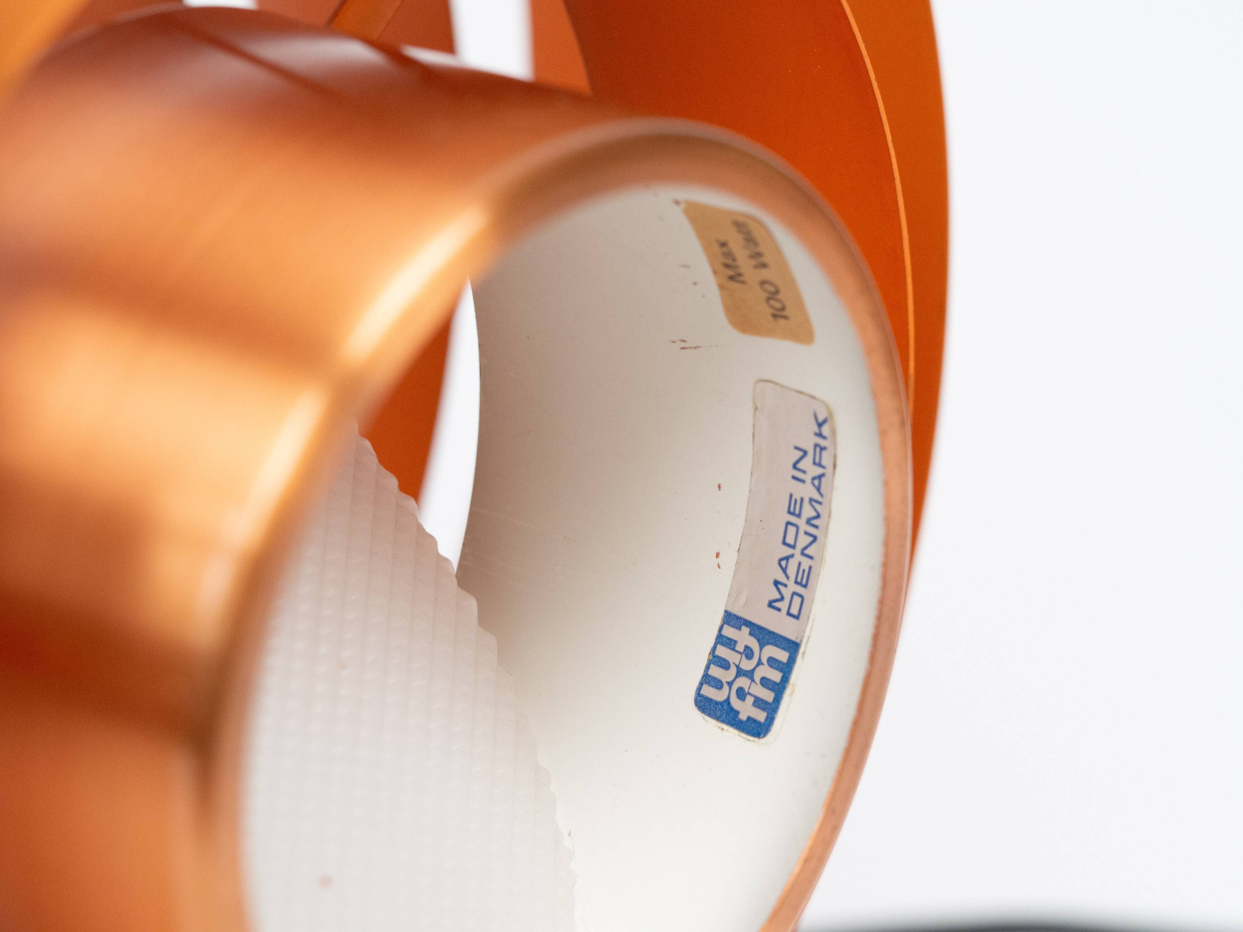 Vintage Danish Pendant Lamp by Jo Hammerborg for Fog & Mørup, 1960s