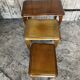 Set of 3 vintage louis xv style nesting tables
