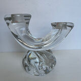 Bougeoir en cristal Daum