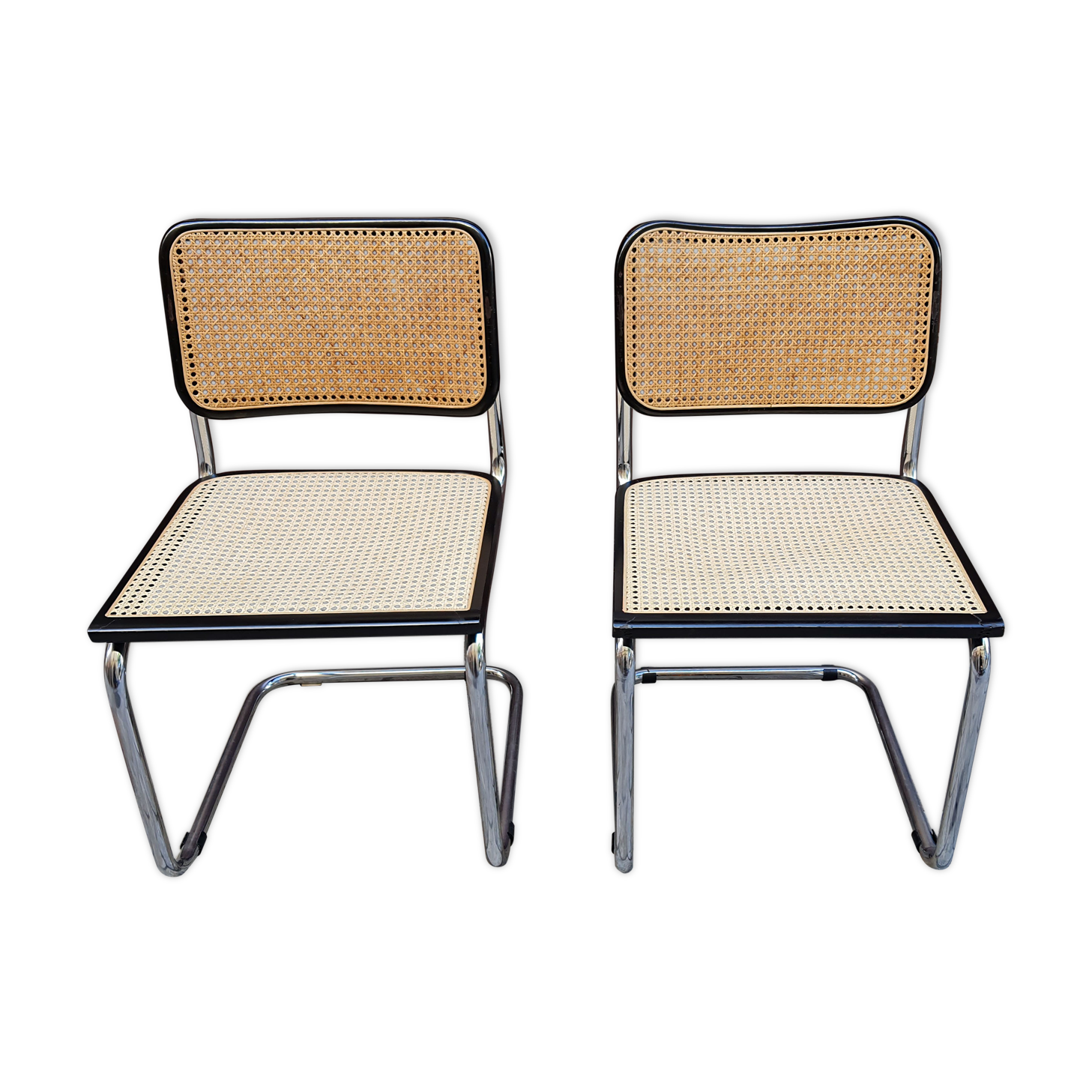 2 chaises B32 Marcel Breuer