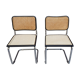 2 chaises B32 Marcel Breuer