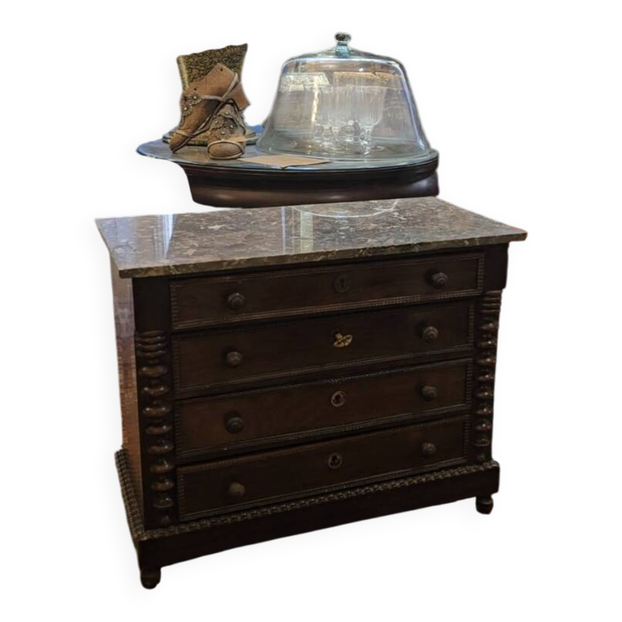 Miniature commode
