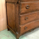 Commode néo rustique en chêne XX siècle