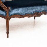 Antique sofa, France, late 19th century.