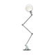 Lampadaire jielde brossée 3 bras de jean louis domecq france 1960