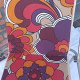 70's vintage fabric folding armchair