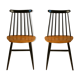 Paire de chaises scandinave Fanett par Ilmari Tapiovaara