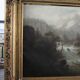 Huile sur toile du milieu du 19e siècle