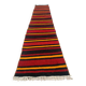 Ancien chemin de Kilim étroit turc 286x55 cm shabby chic, kelim vintage