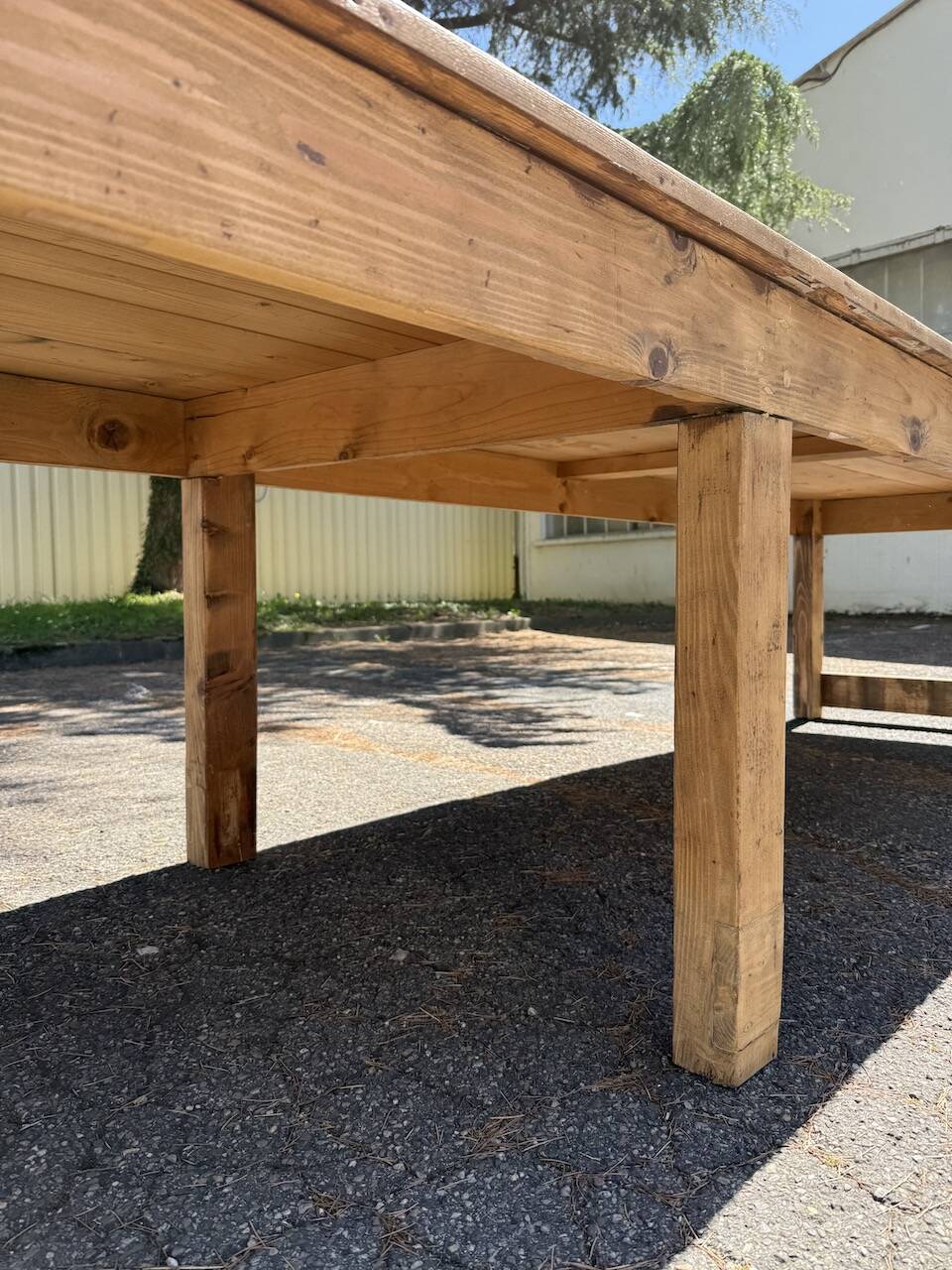 XXL 5 meter pine farmhouse table