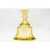 Art Deco crystal decanter liqueur set, Czech Republic, 1930s.
