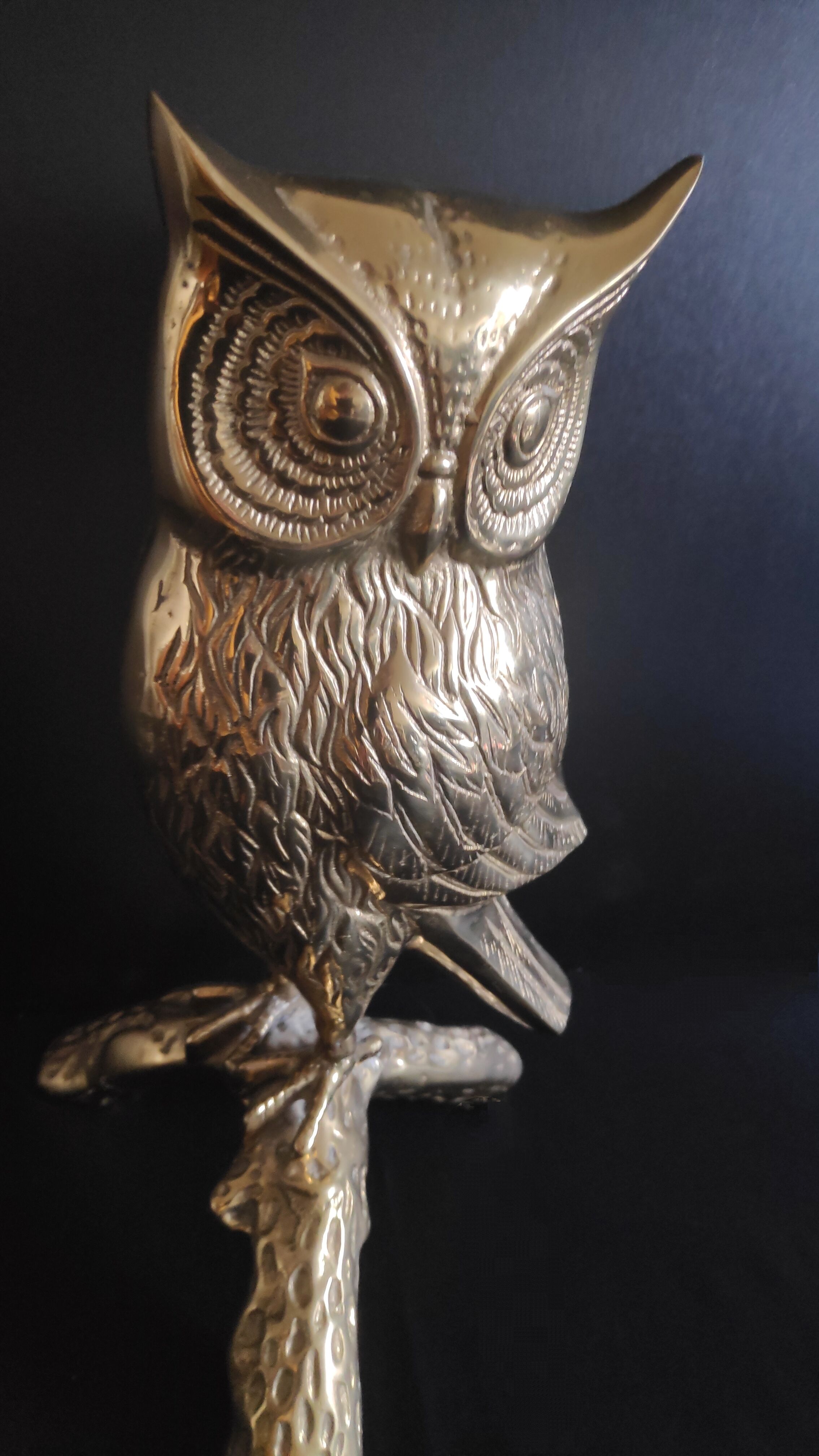 Brass owl