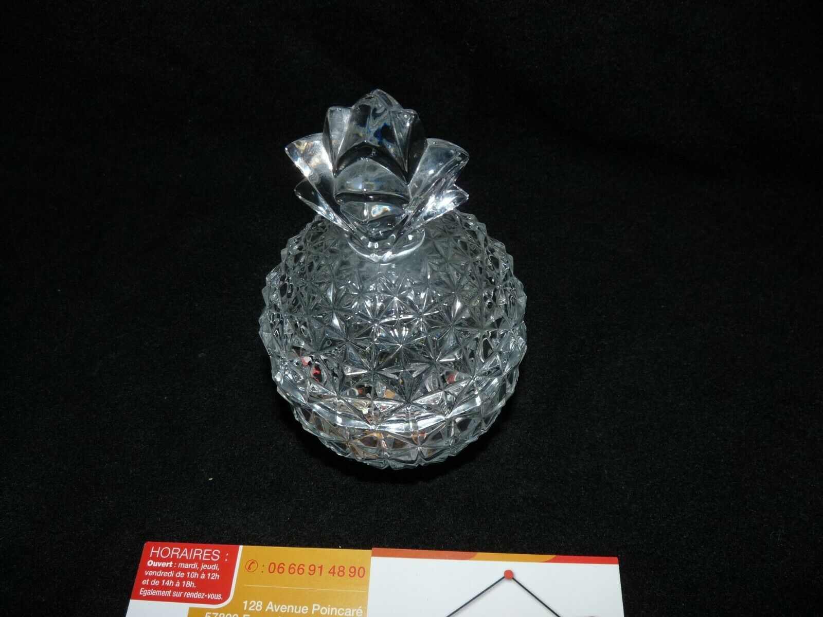 Vinatge pineapple shape candy factory 70's