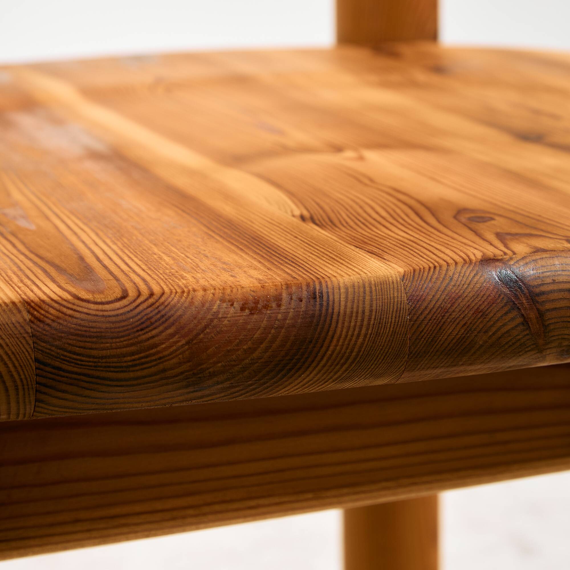 Pine dining set by Rainer Daumiller for Hirtshals Savvaerk, set of 7