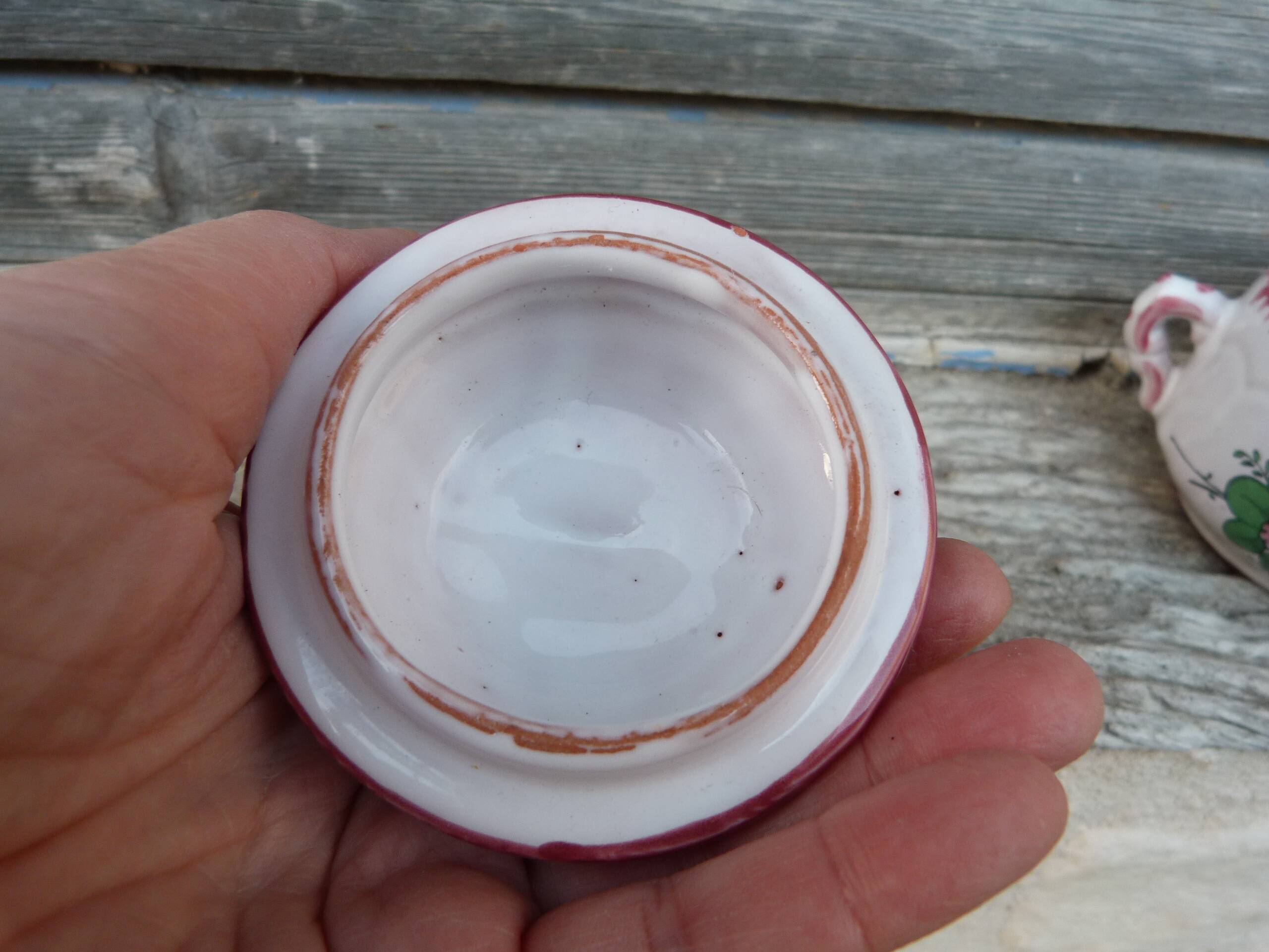 Small earthenware pot by Renoleau Angoulême