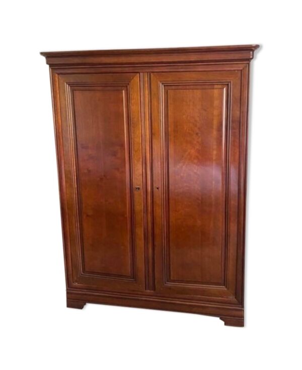 Armoire en merisier, armoire style Louis Philippe