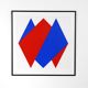 Print Red Blue by Bob Bonies