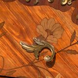 Jumper dresser dresser in louis XV marquetry around 1900