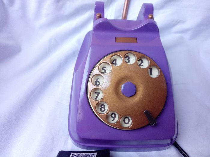 Vintage phone lamp