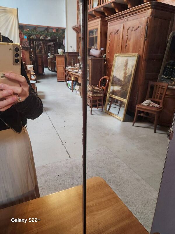 Coiffeuse en Ronce de Noyer, Art Déco - 1930