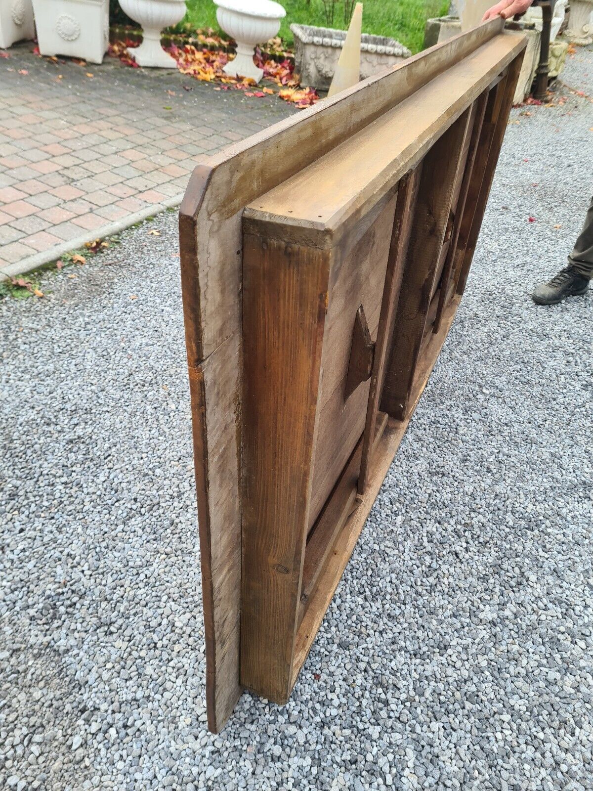 Oak folding table