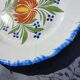 Old ceramic plate
