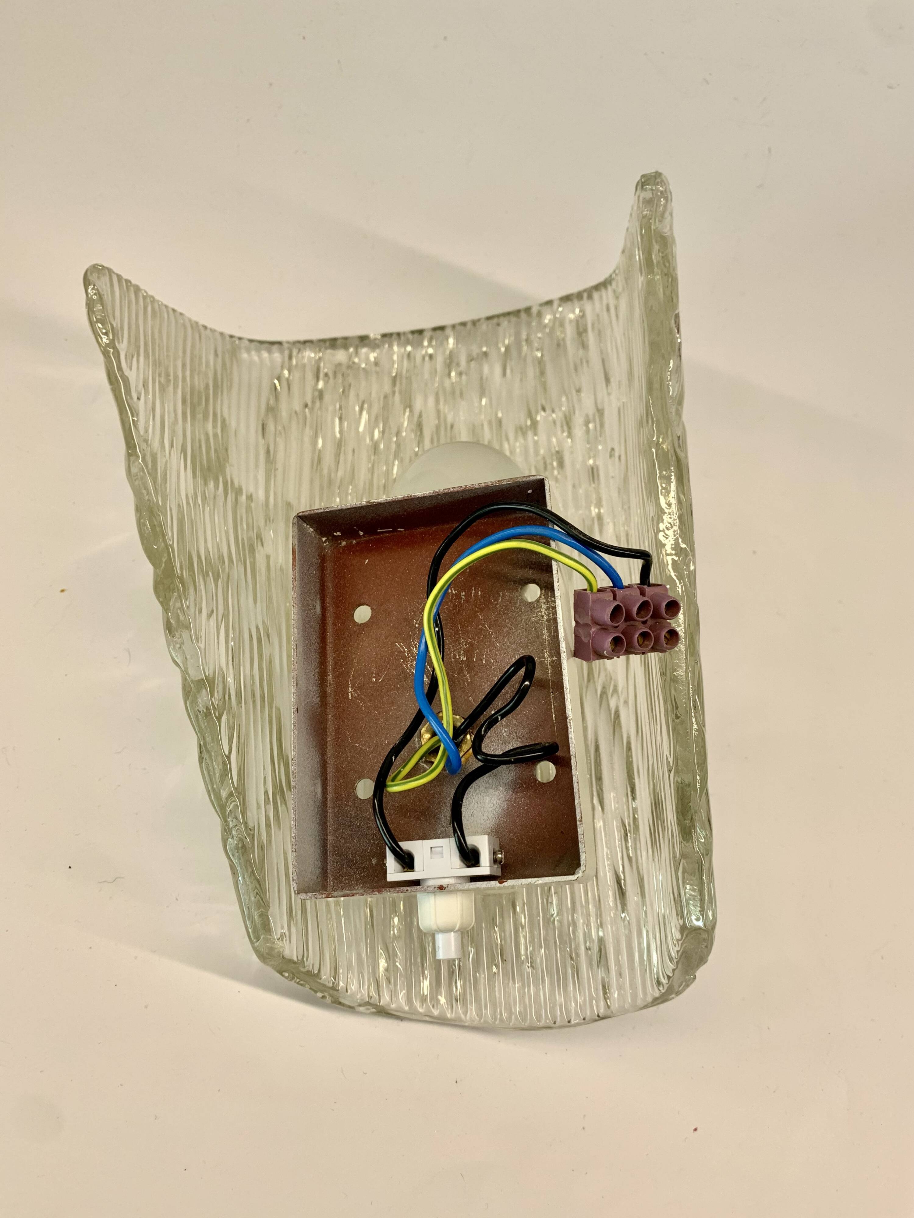 Wall lamp by J. T. Kalmar, Austria 1950s