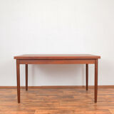 Danish teak extendable dining table