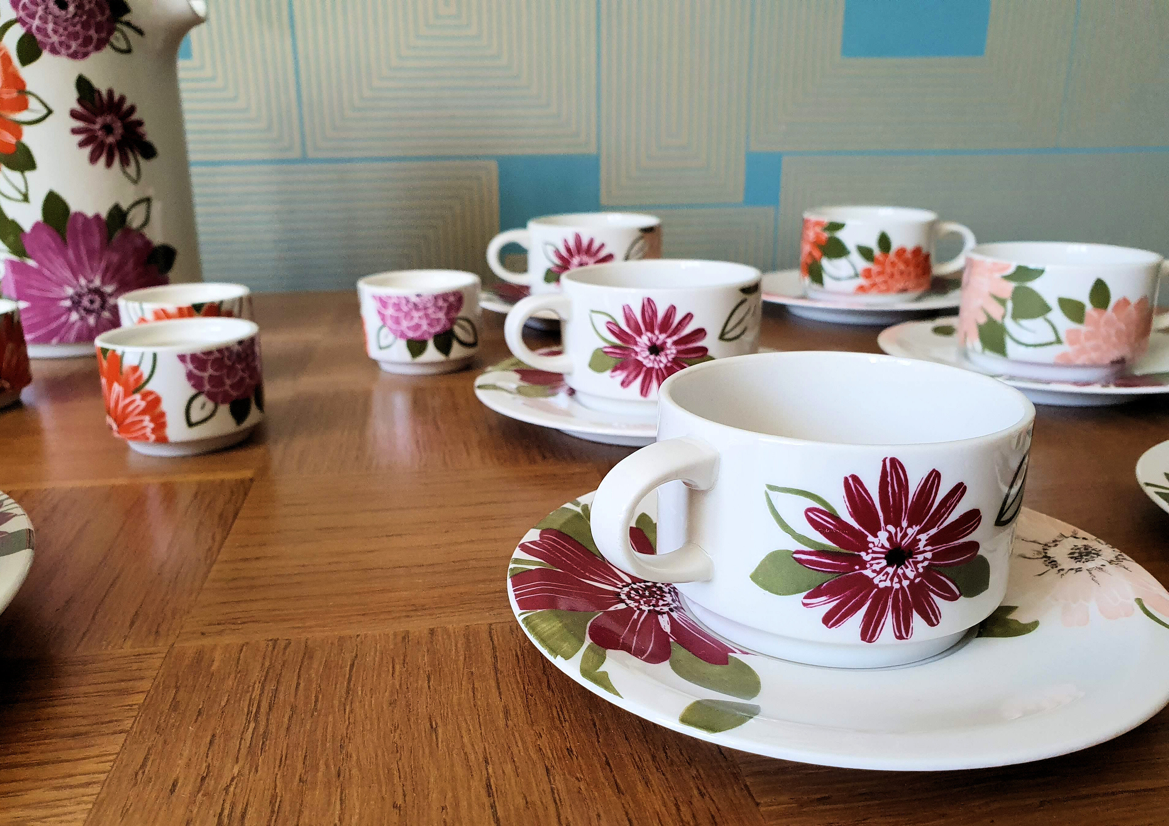 Service vintage Villeroy & Boch Septfontaines