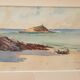 Tableau aquarelle marine