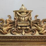 Miroir en bois Doré à Décors d’animaux Ailés – Fin XIXe