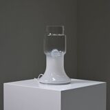 Glass Italian table lamp, 1970s Italy.