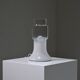 Glass Italian table lamp, 1970s Italy.