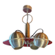 "RAAK" Chandelier, Plexiglas and Aluminum, Space Age, 1970s