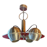 "RAAK" Chandelier, Plexiglas and Aluminum, Space Age, 1970s