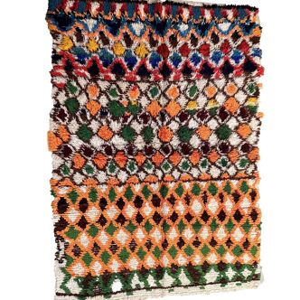 Tapis Berbère coloré Marmoucha - 200 x 138 cm