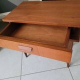 Scandinavian style teak bedside table from the late 60s